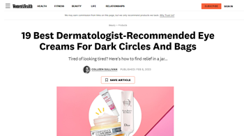19 Best Dermatologist-Recommended Eye Creams For Dark Circles And Bags Beverly Hills, CA