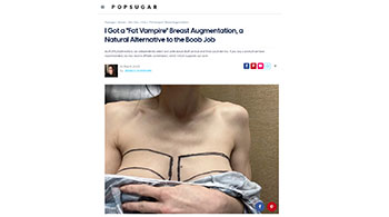 I Got a 'Fat Vampire' Breast Augmentation, a Natural Alternative to the Boob Job Beverly Hills, CA