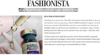 At-Home Botox and Filler Are Going Mainstream Beverly Hills, CA