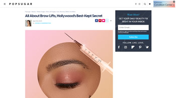 All About Brow Lifts, Hollywood's Best-Kept Secret Beverly Hills, CA