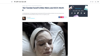 This 'Zombie Facial' Is Wild, Weird, and 100% Worth It Beverly Hills, CA