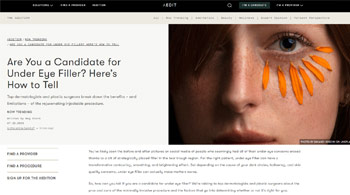 Are You a Candidate for Under Eye Filler? Here’s How to Tell Beverly Hills, CA