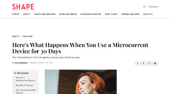 Here's What Happens When You Use a Microcurrent Device for 30 Days Beverly Hills, CA