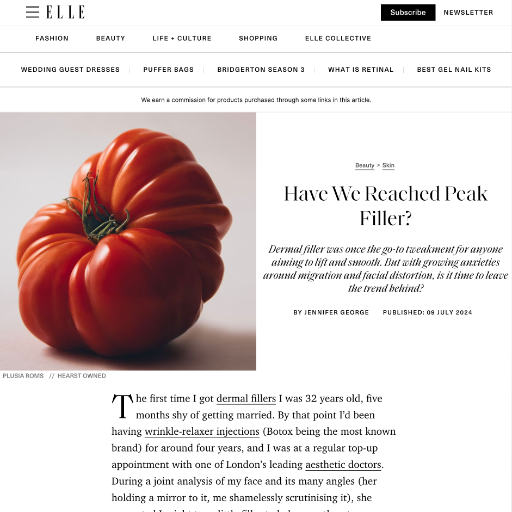 Have We Reached Peak Filler? Beverly Hills, CA